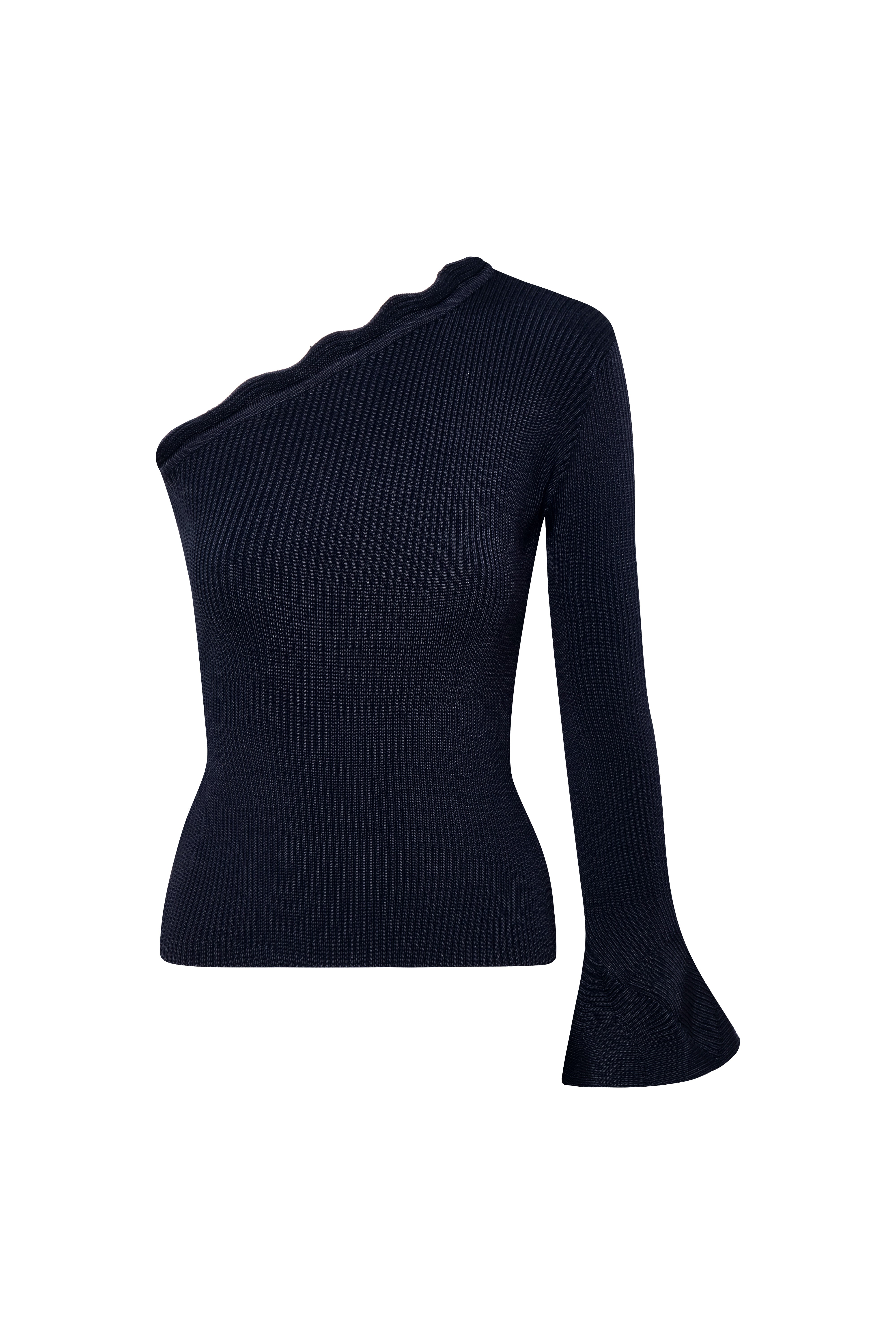 Dahlia Top Indigo