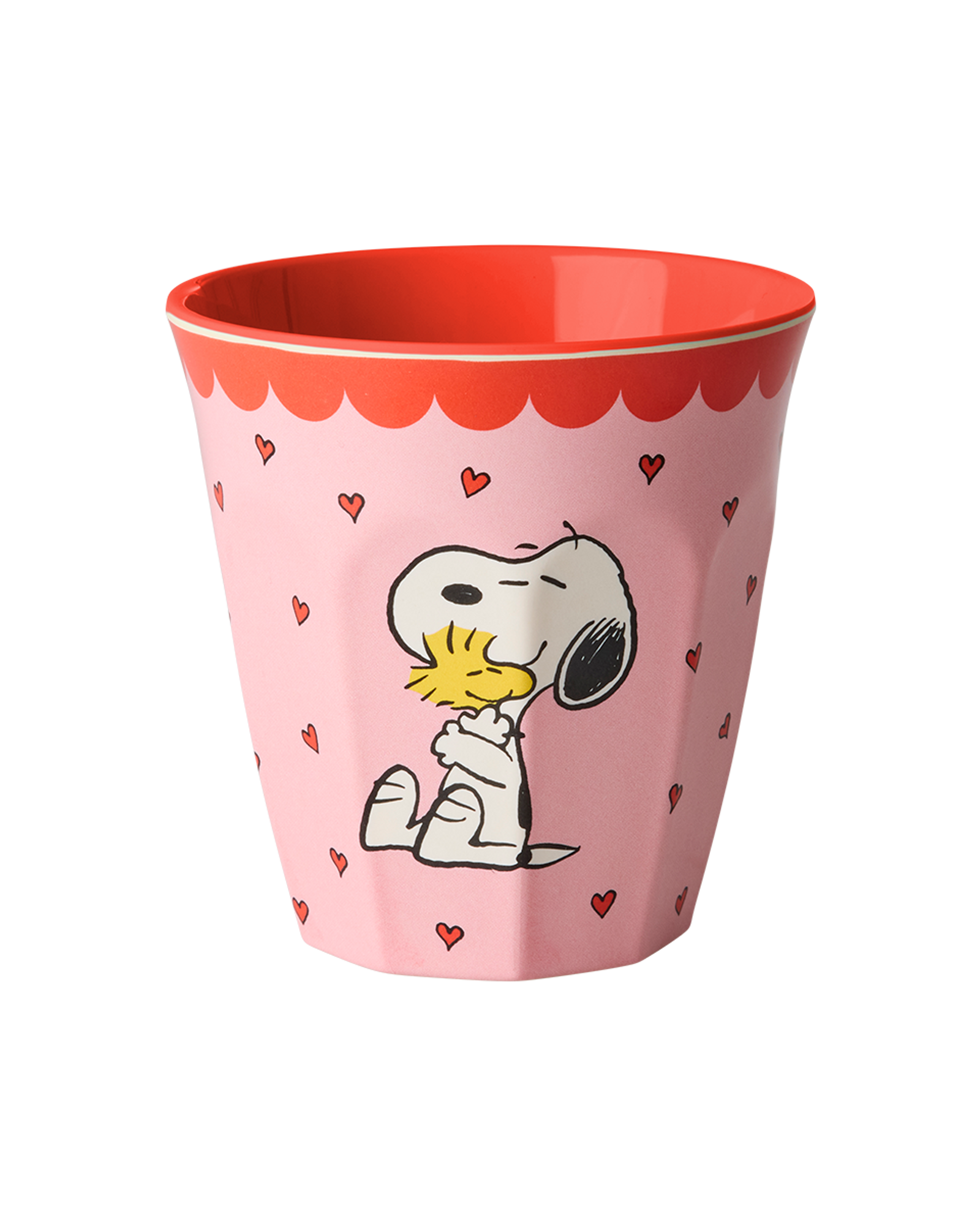 Melamine Cup with Snoopy Print - Medium - Pink - 8.45 oz -