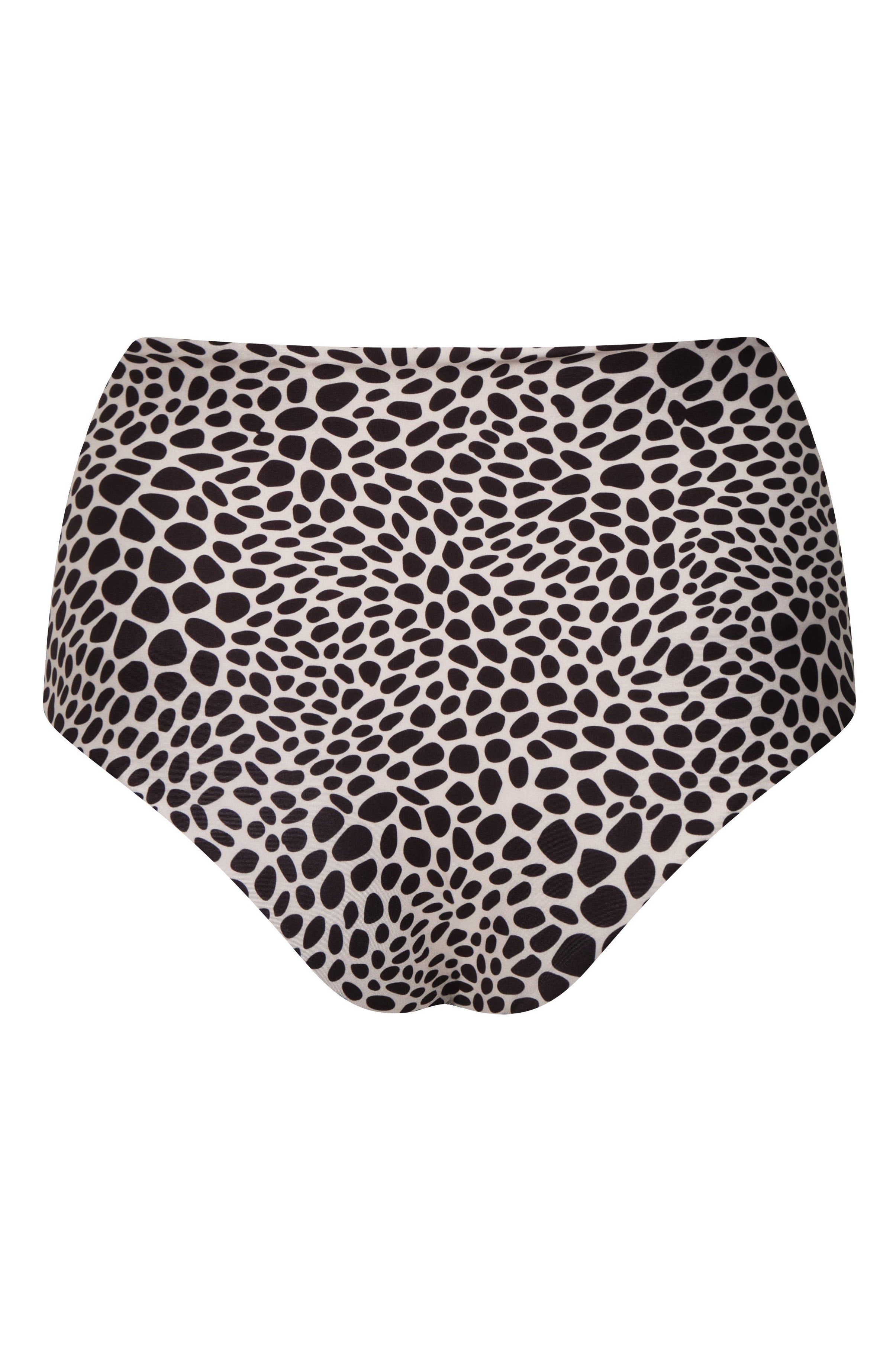 Frida Bottom / Ivory & Black Animal Print