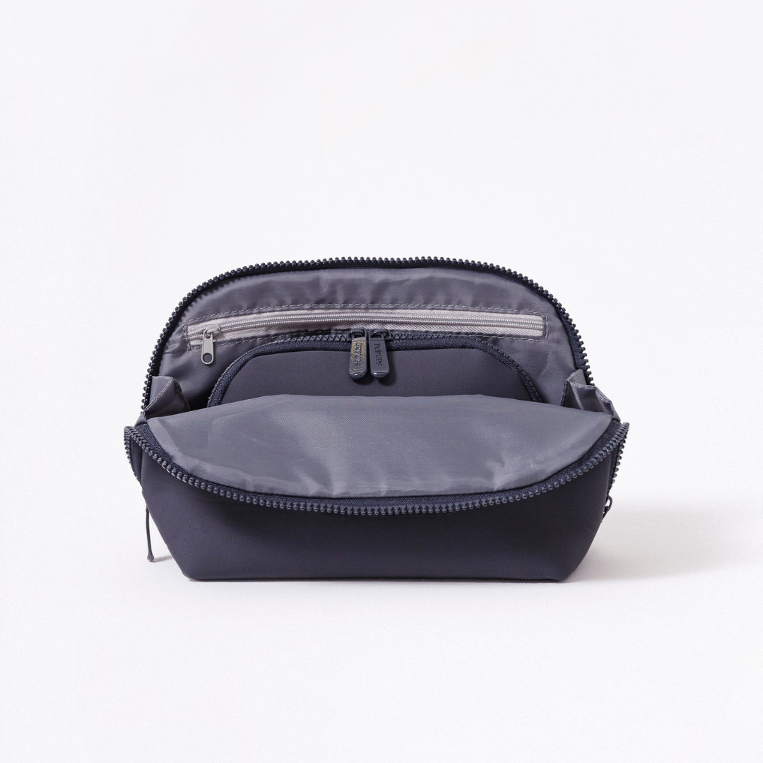MAKEUP POUCH SET GREY