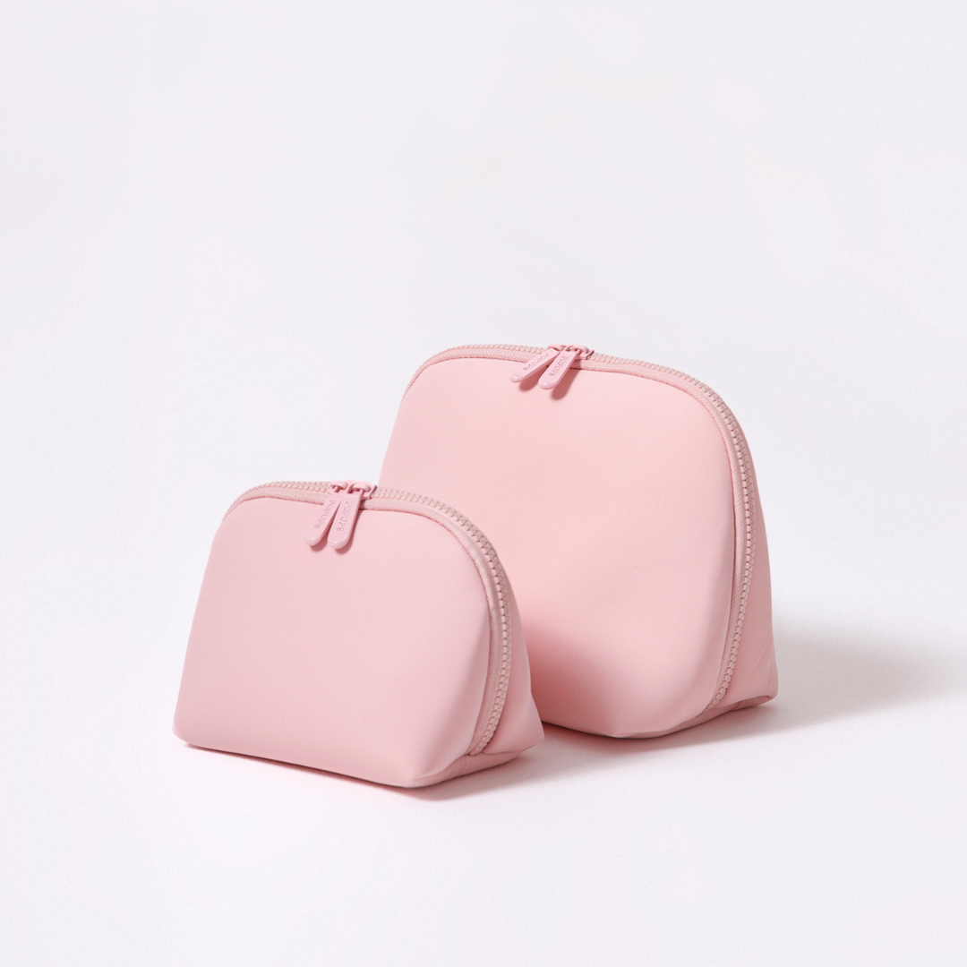 MAKEUP POUCH SET PRETTY IN PINK - BISOU BISOU