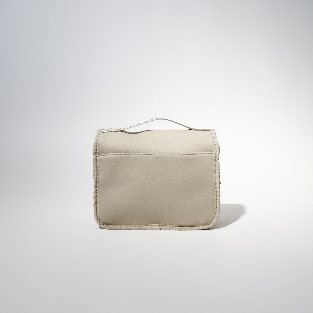 TOILETRY BAG TAUPE
