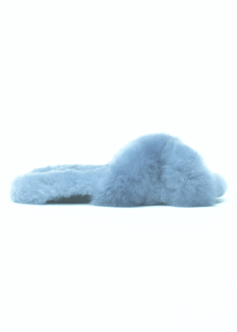 SKY BLUE SLIPPER SANDALS