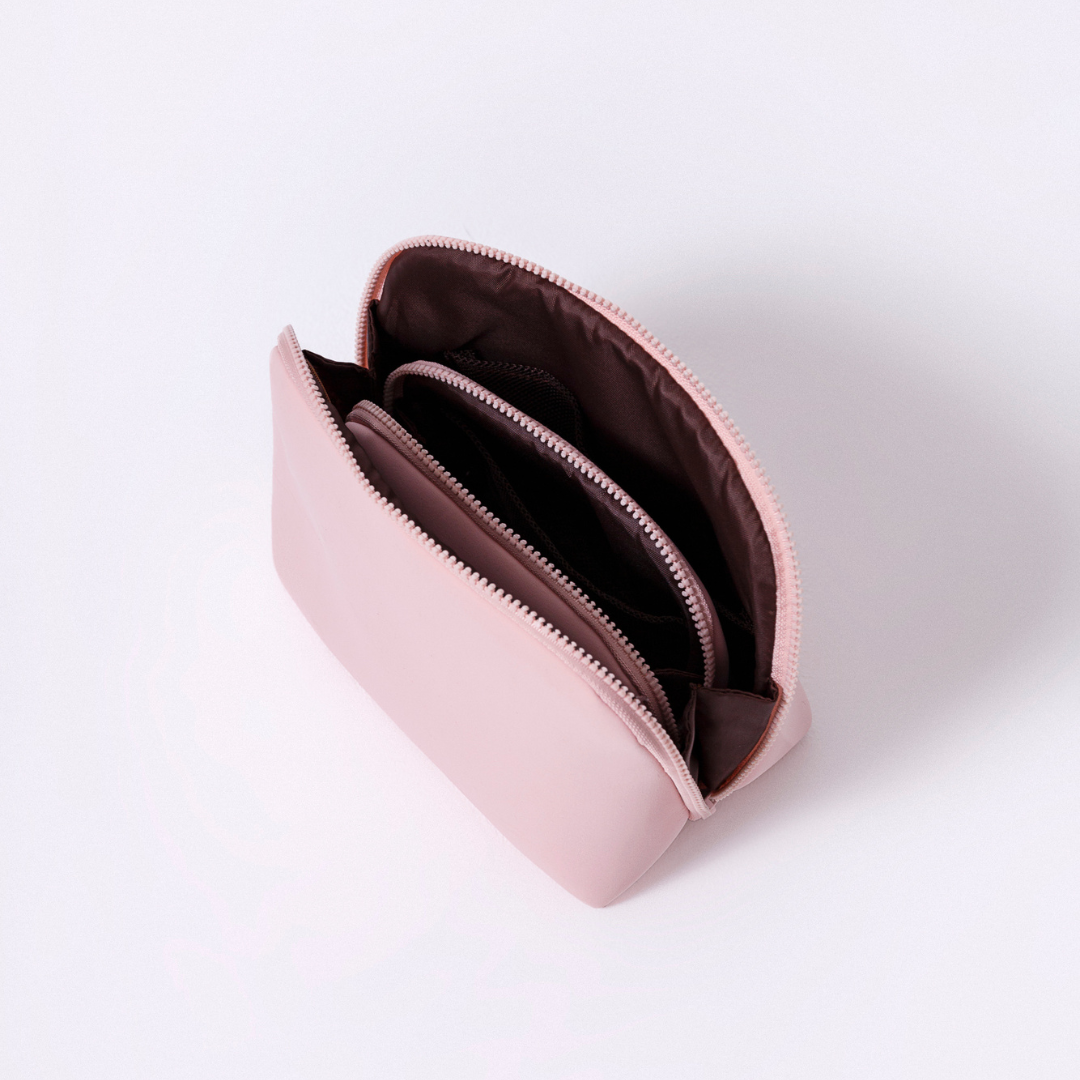 MAKEUP POUCH SET PRETTY IN PINK - BISOU BISOU