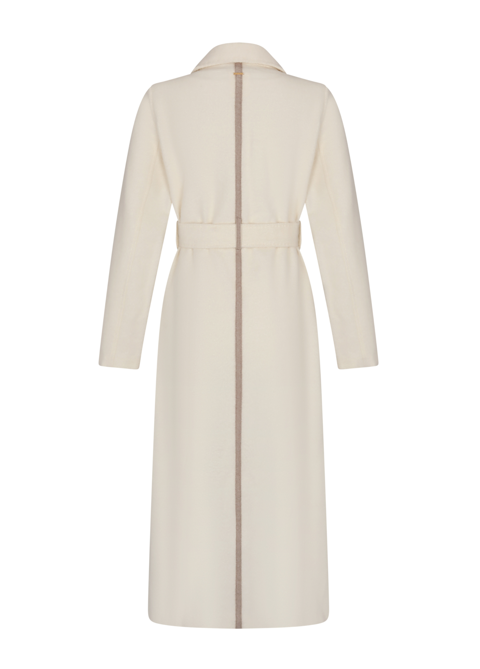 HARA LINE TRENCH COAT - WHITE