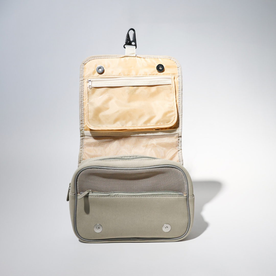 TOILETRY BAG TAUPE