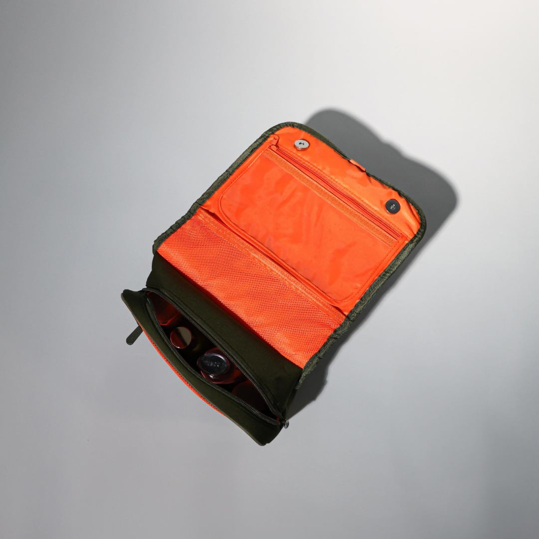 TOILETRY BAG SAFARI GREEN