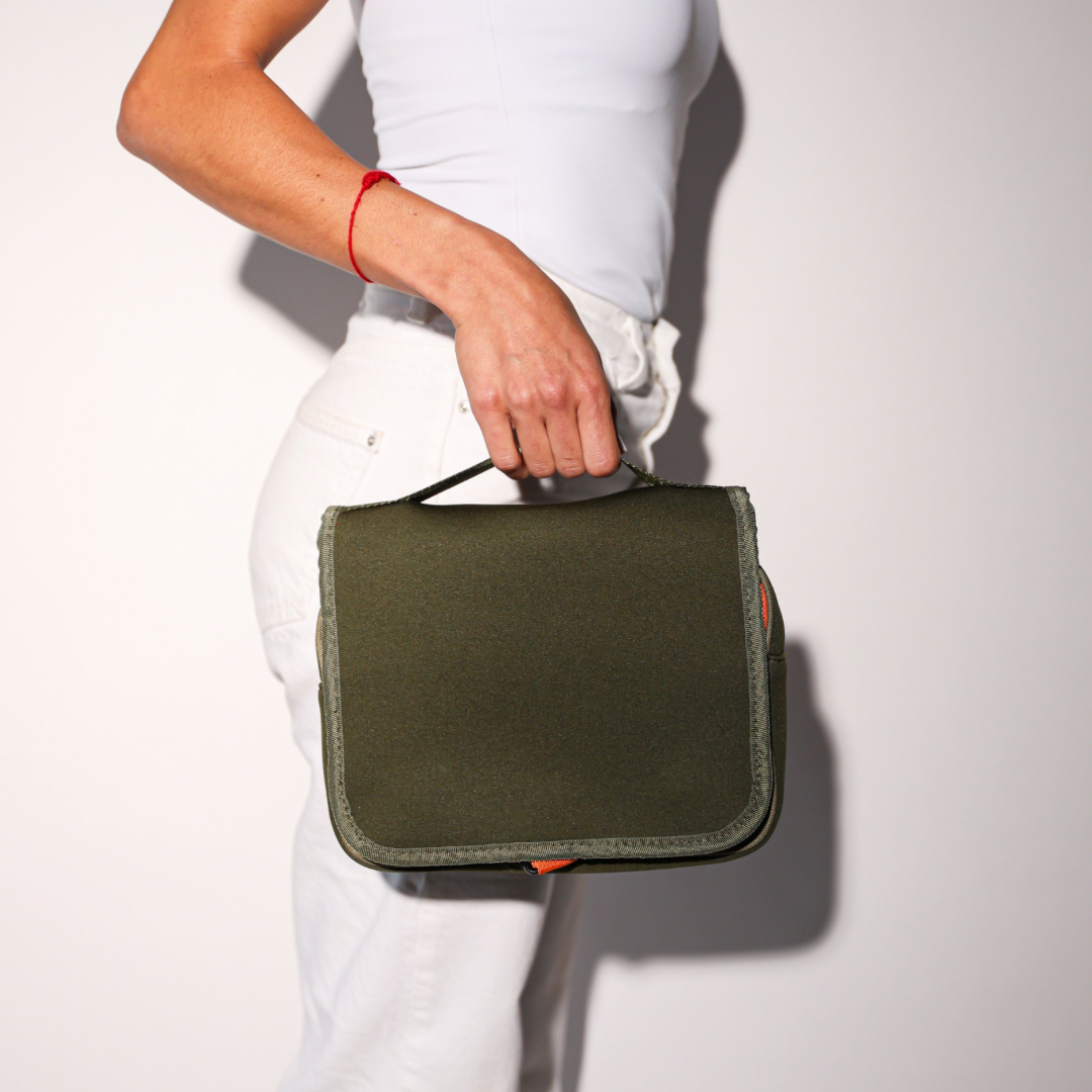 TOILETRY BAG SAFARI GREEN