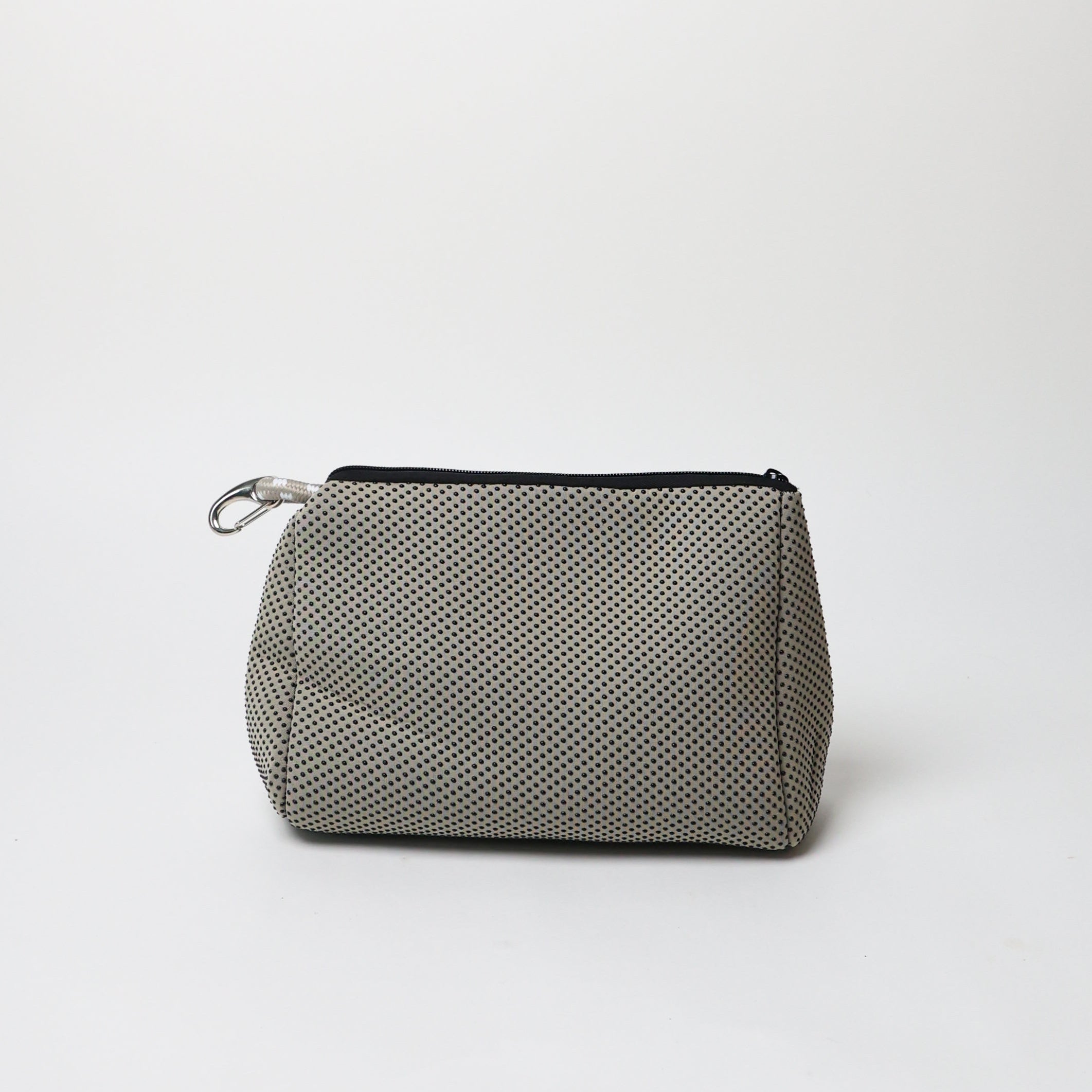 ESSENTIAL POUCH DOTTED TAUPE