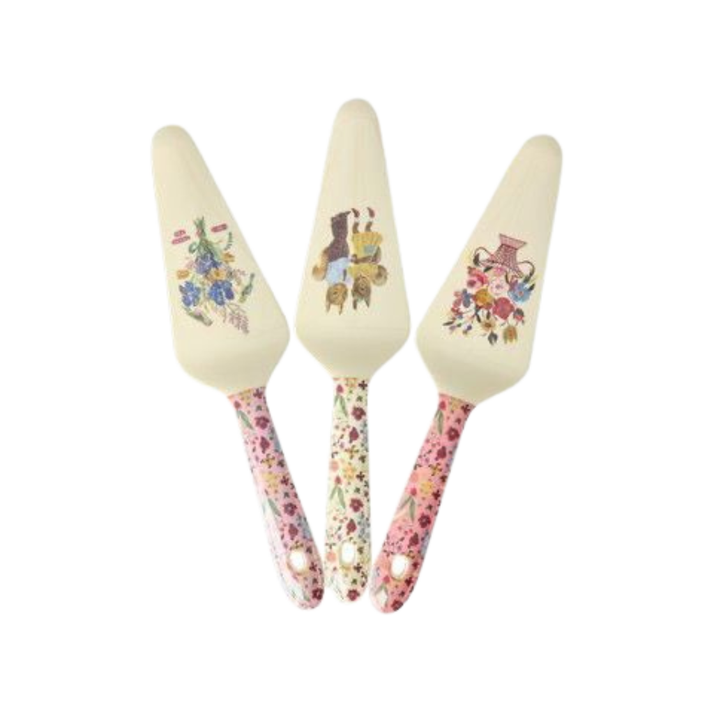 Melamine Cake Server with Nathalie Lété Print