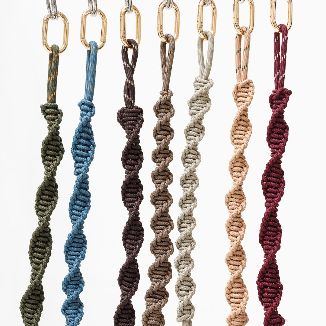 MACRAME STRAP SAFARI GREEN