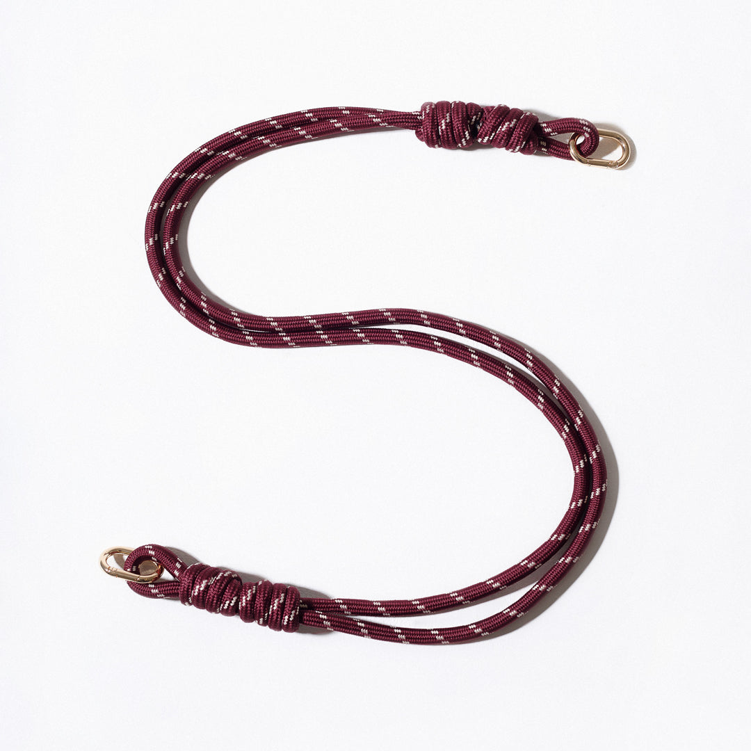 BOAT ROPE STRAP BORDEAUX