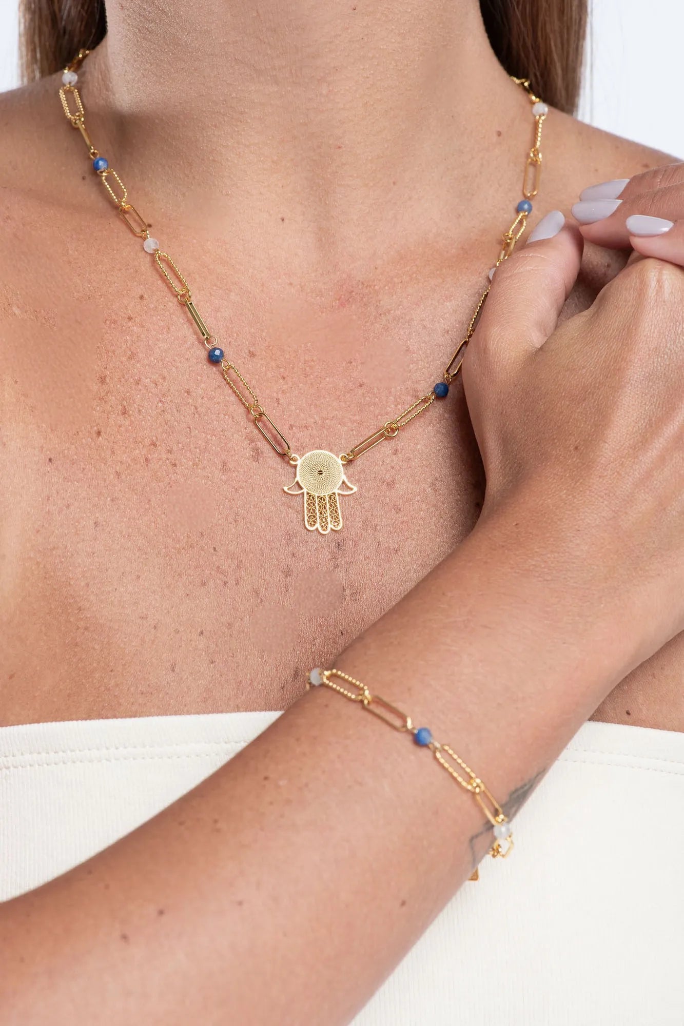 Hamsa Necklace