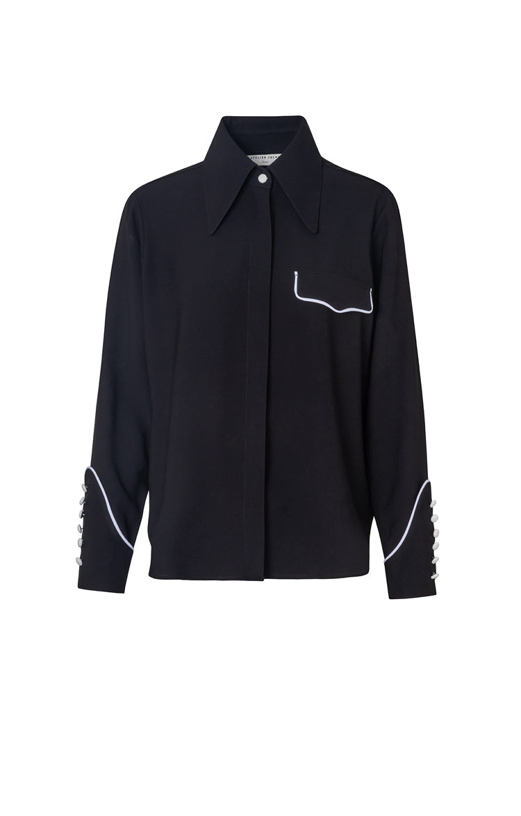 Black Bruna Shirt