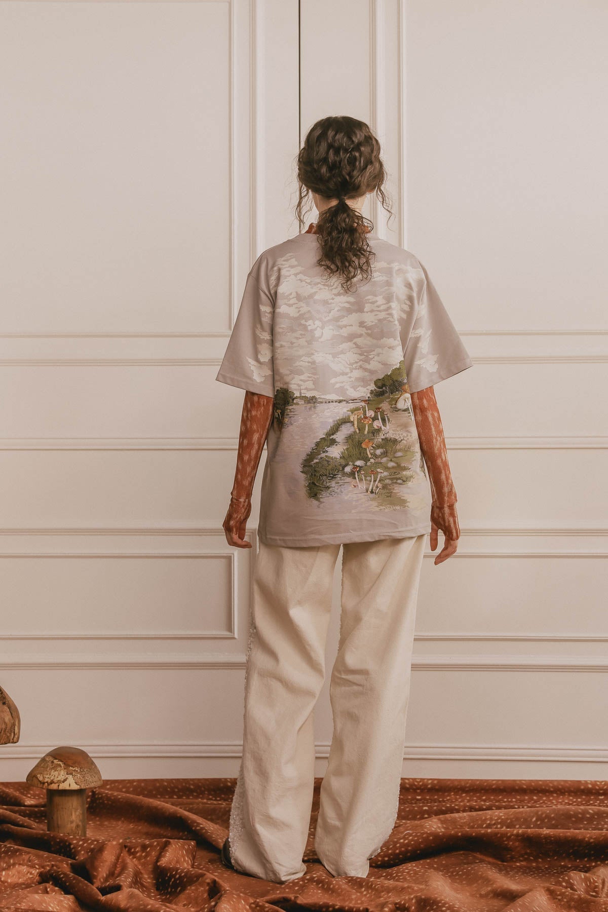 Camiseta Fungi Bambi Gris