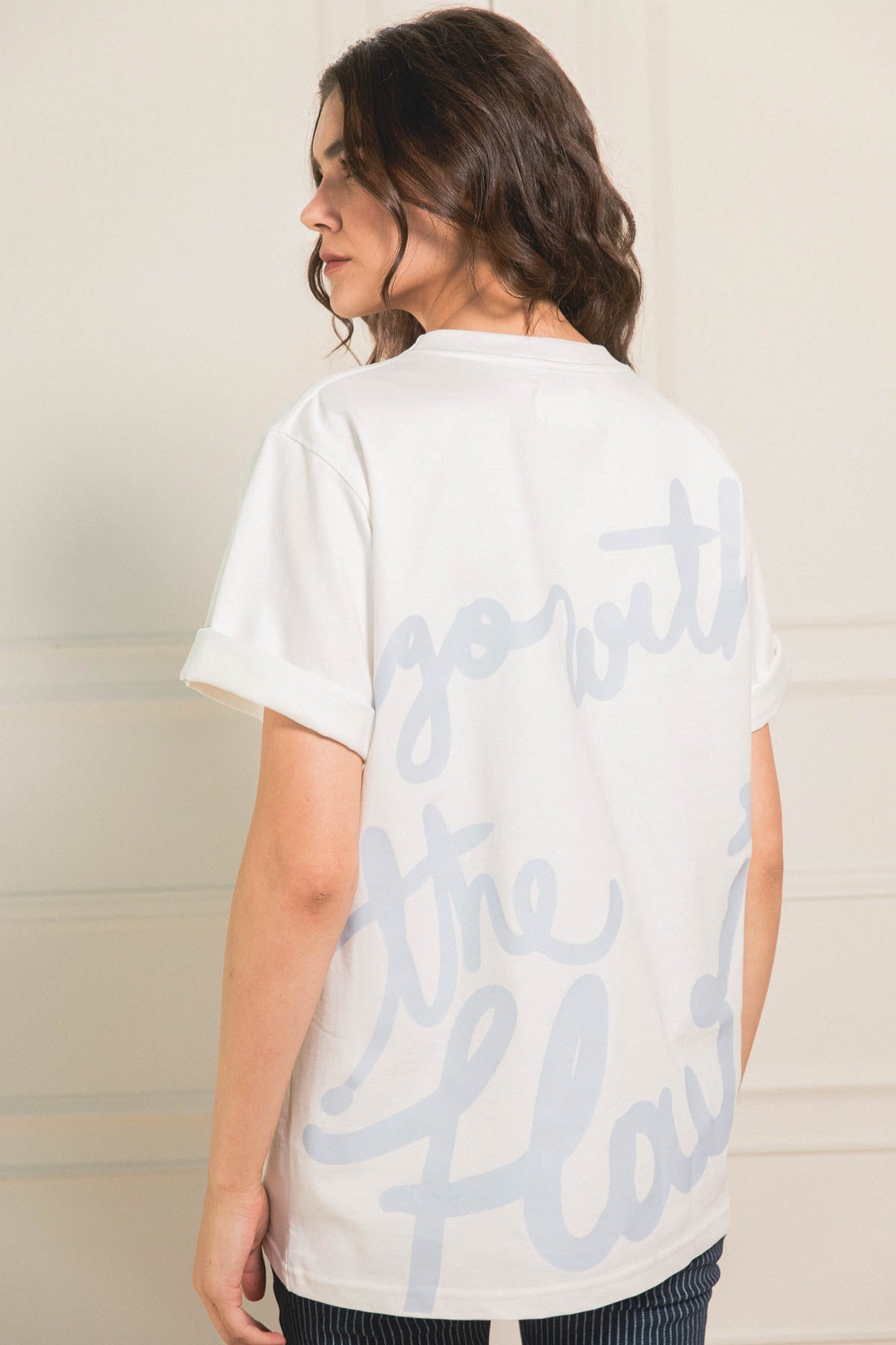 Camiseta Go With The Flow Ortencia
