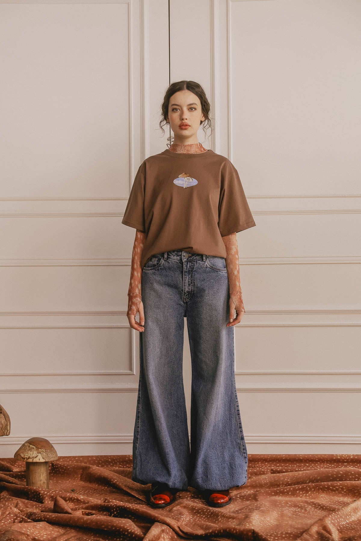 Camiseta Without Reglas Camel