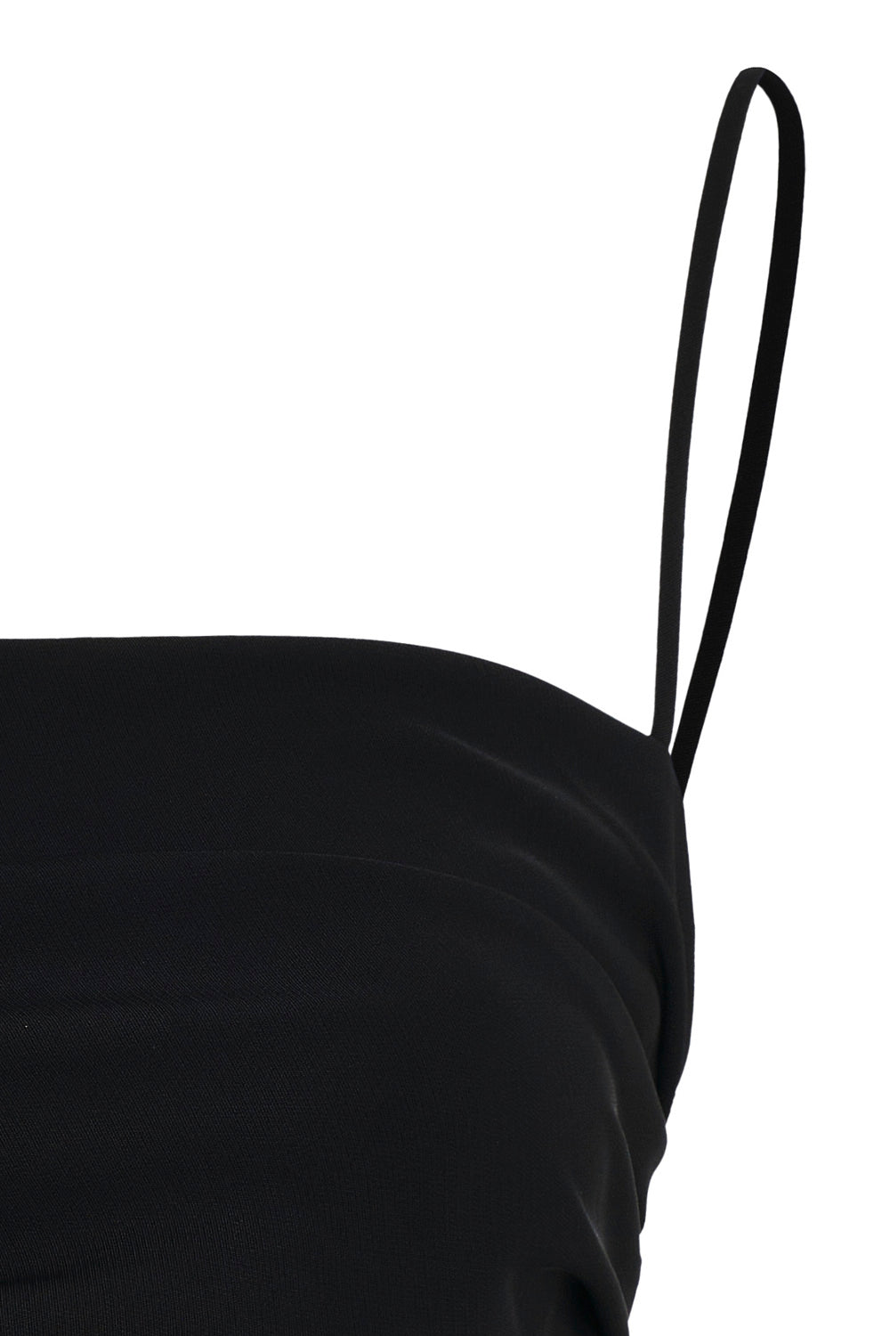 Pearl Crop Top Black