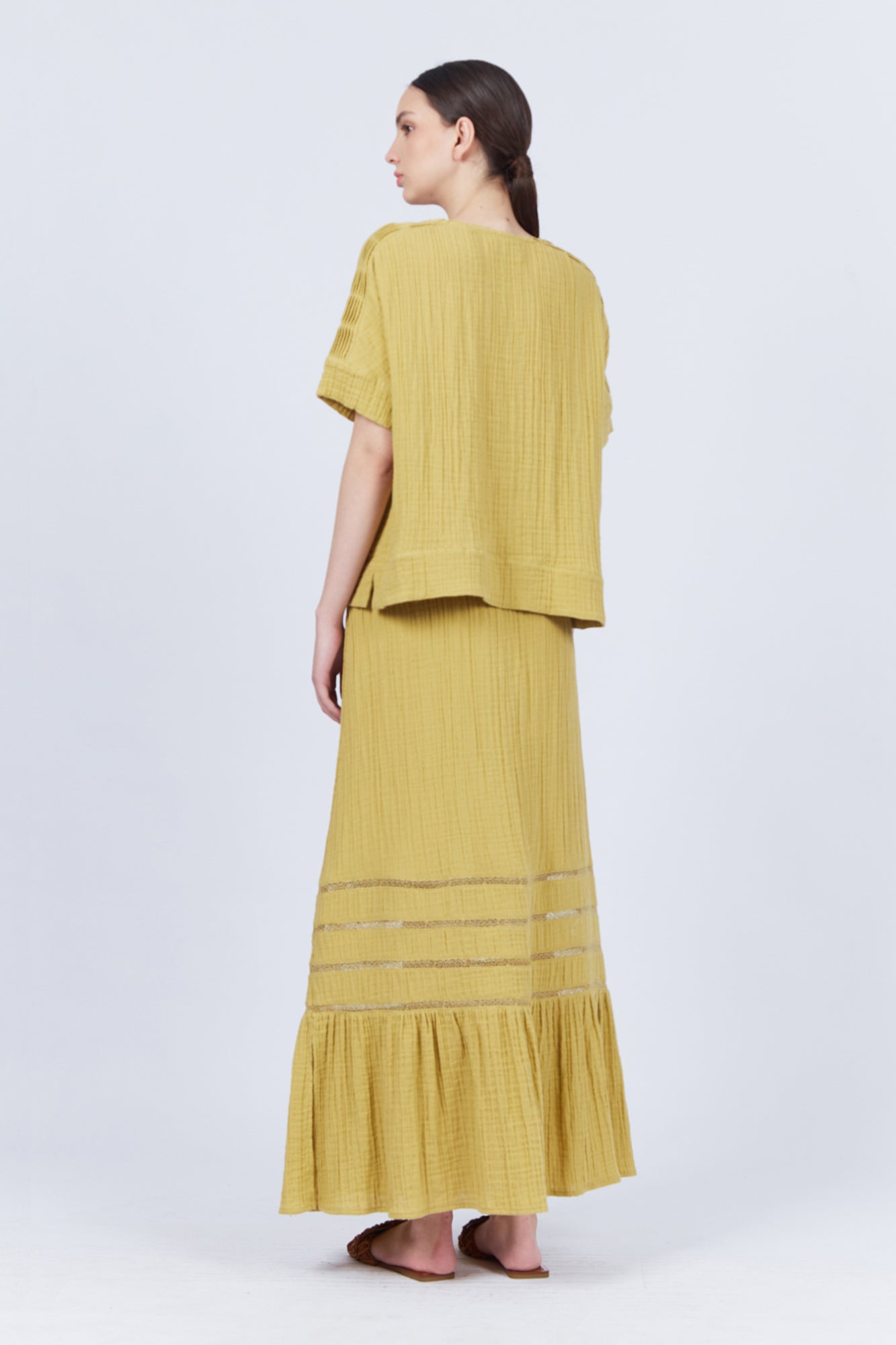 Carlota Skirt | Cress Green