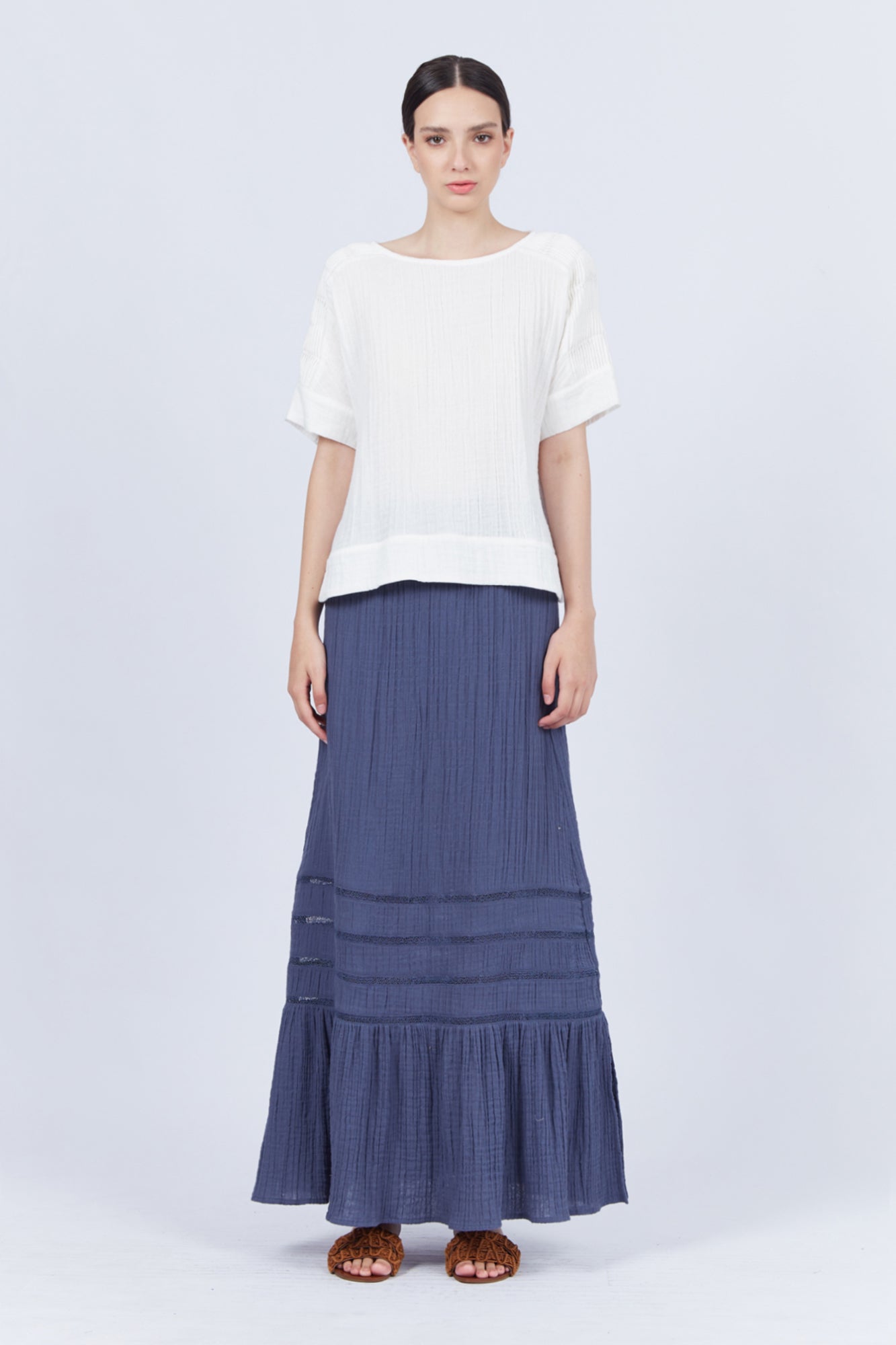 Carlota Skirt | Steel