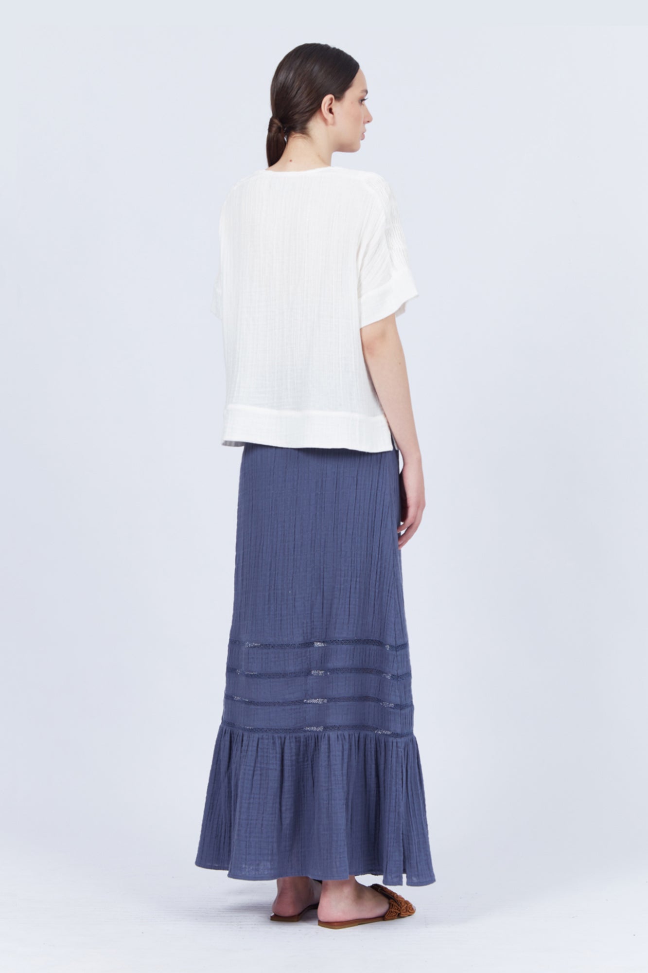 Carlota Skirt | Steel