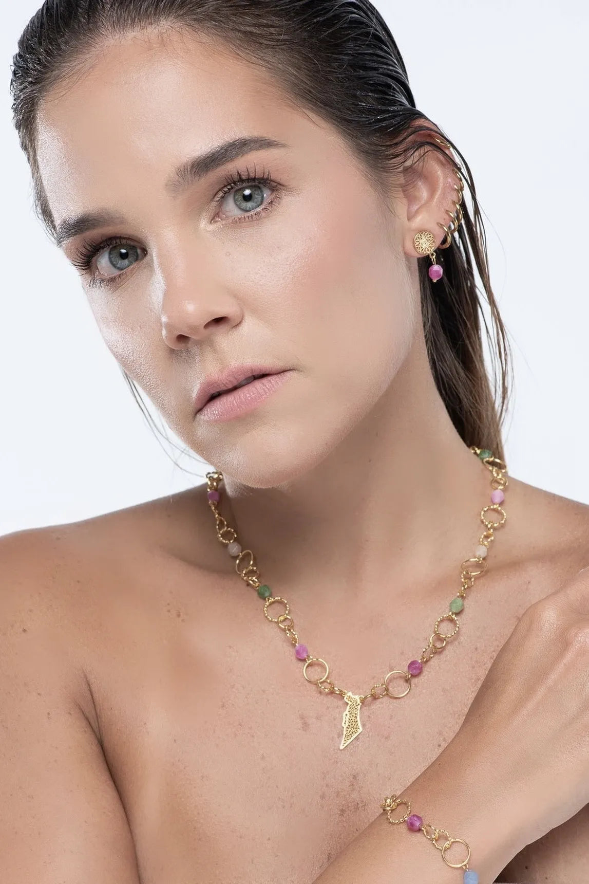Map Necklace