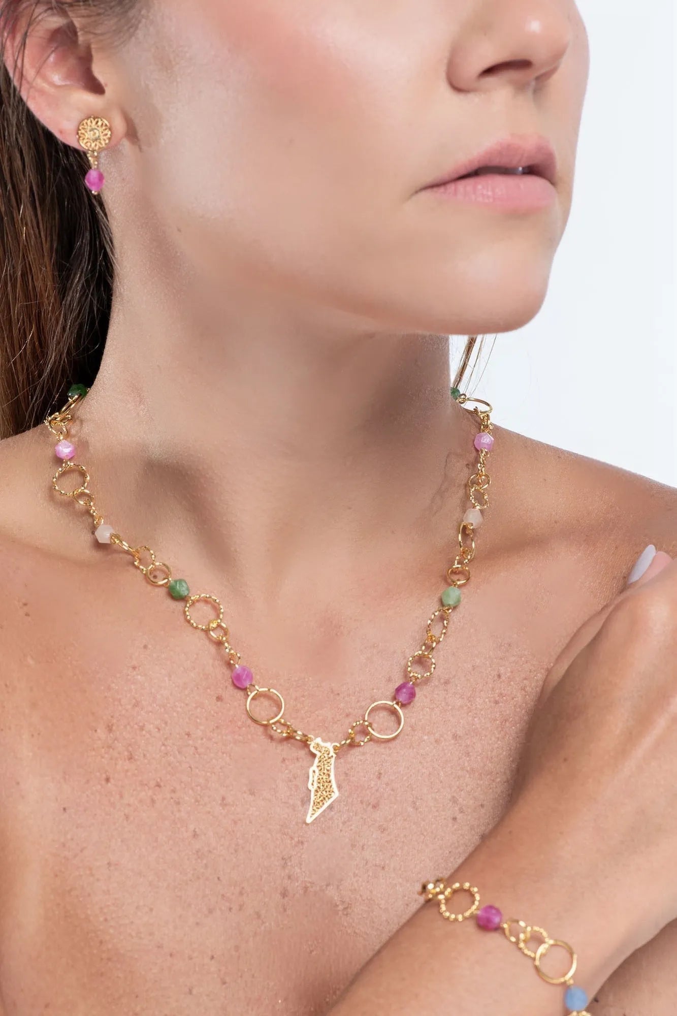 Map Necklace