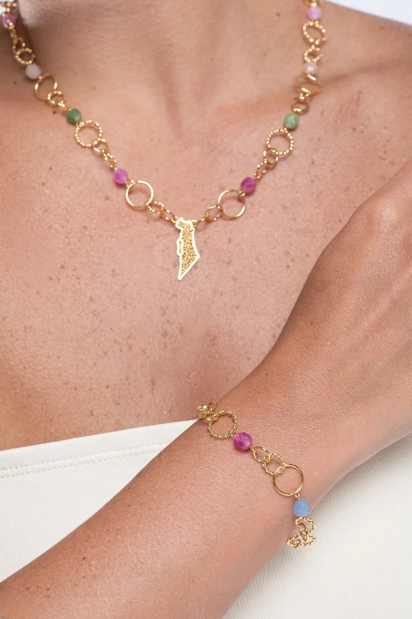 Map Necklace