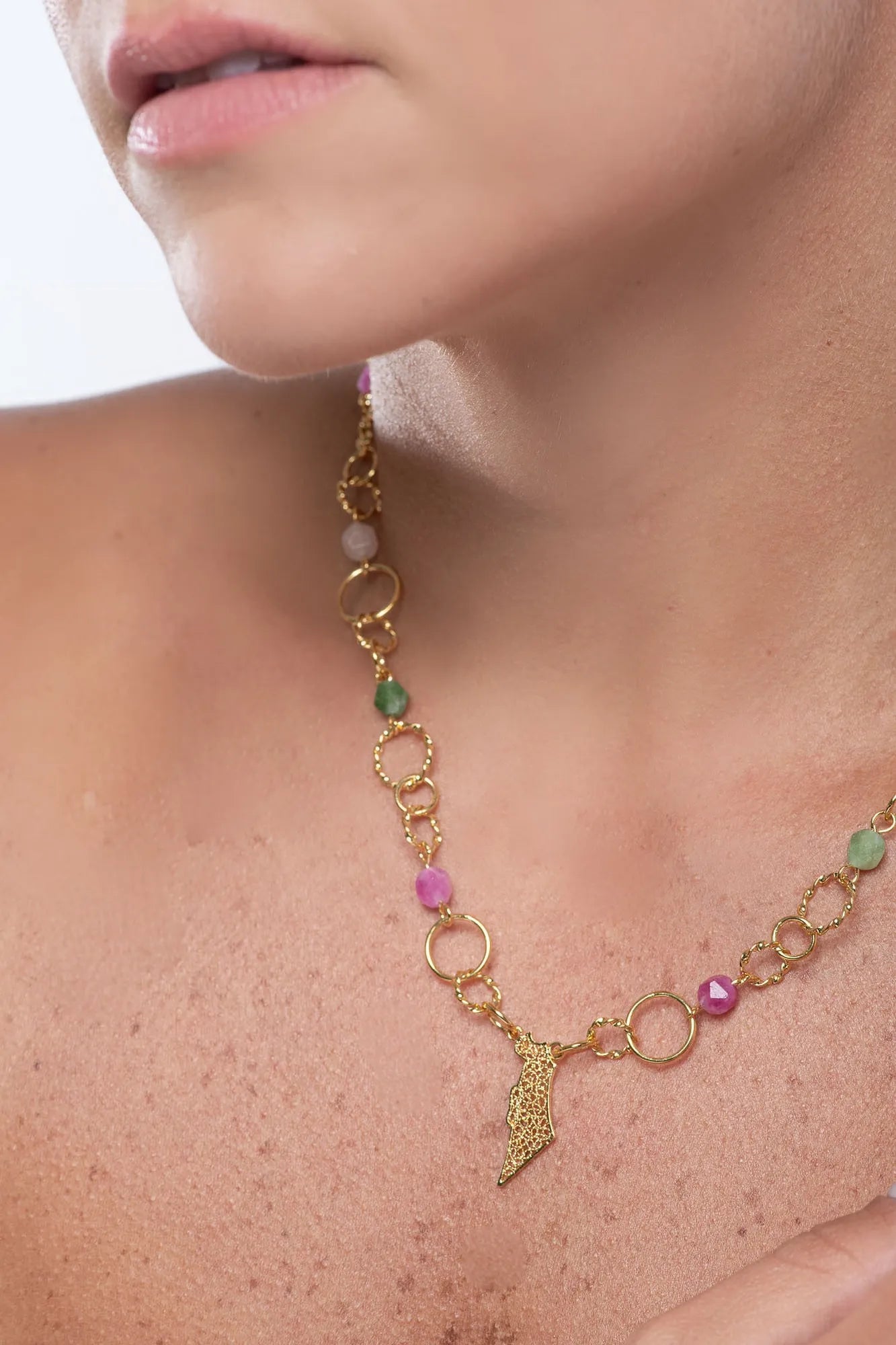 Map Necklace