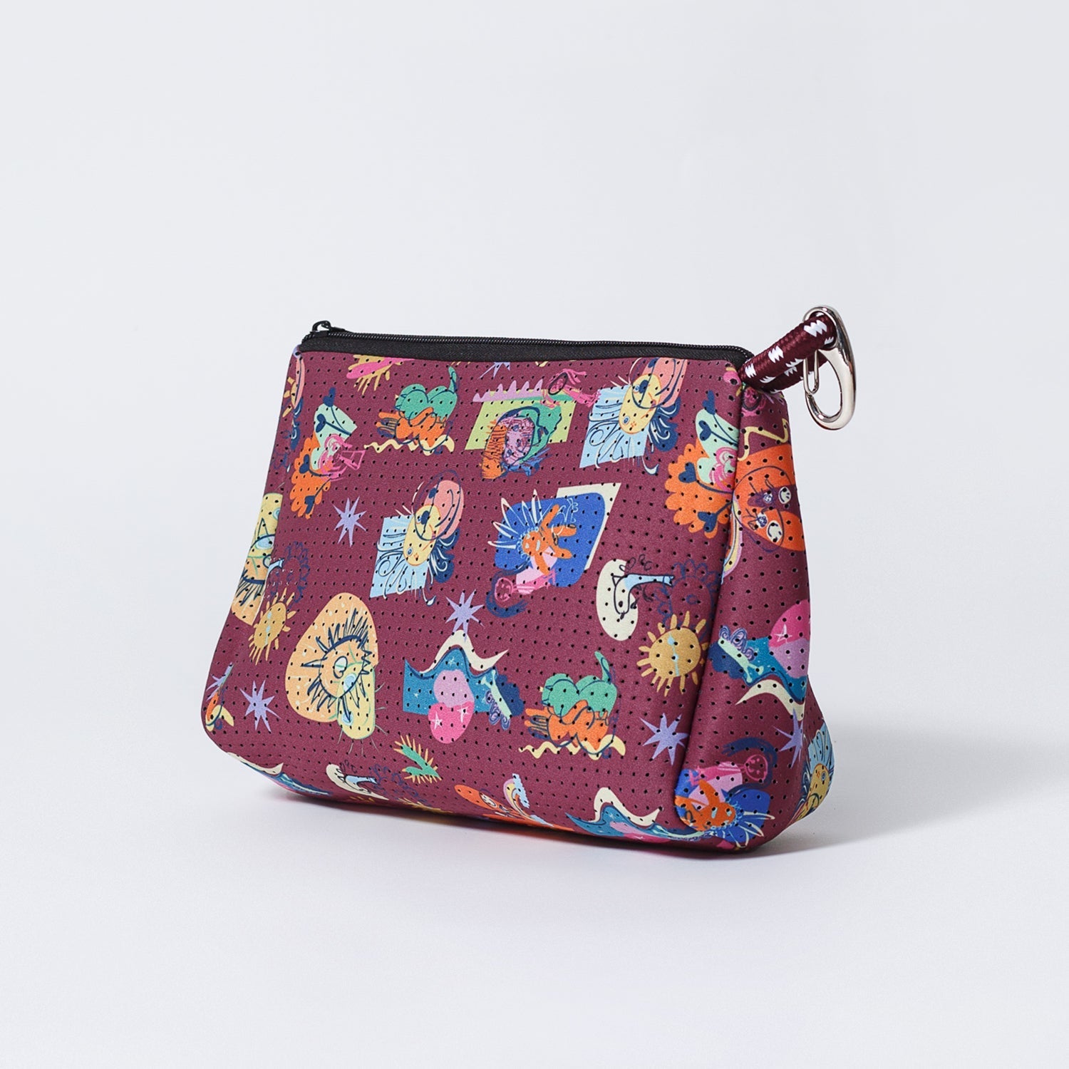 CONSTRUYENDO FUTURO BURGUNDY BASIC SET - EVERYDAY TOTE AND POUCH