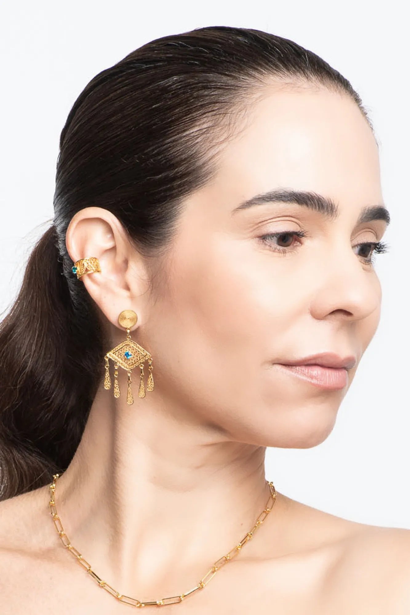 Crystal Earcuff