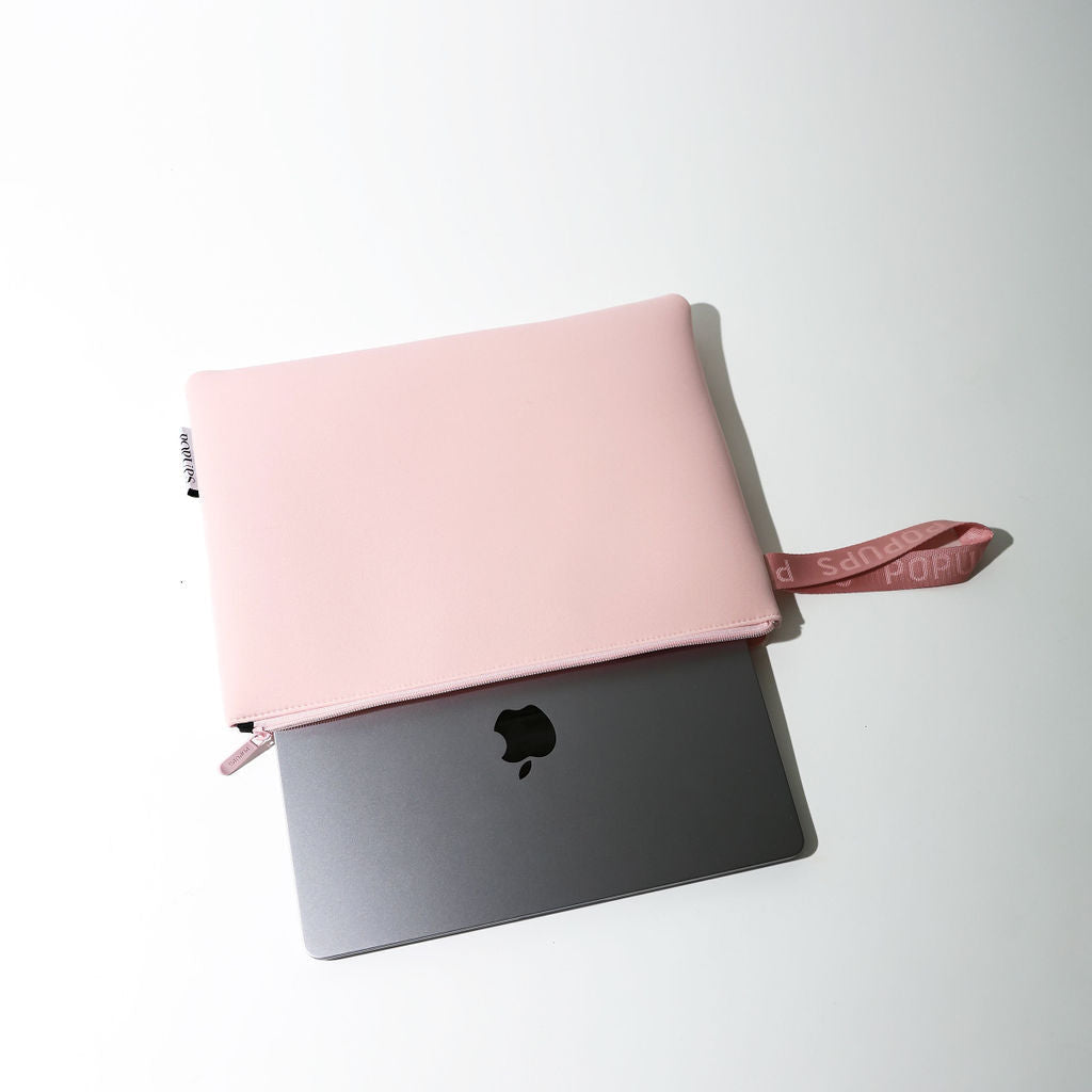 LAPTOP SLEEVE PRETTY IN PINK - BISOU BISOU