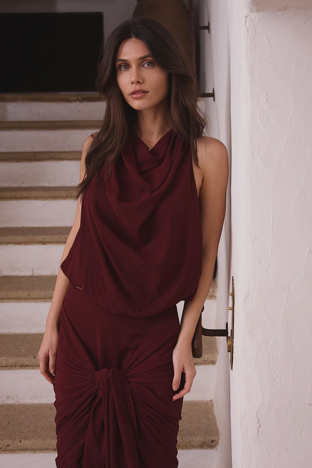Santa Maria Blouse Wine