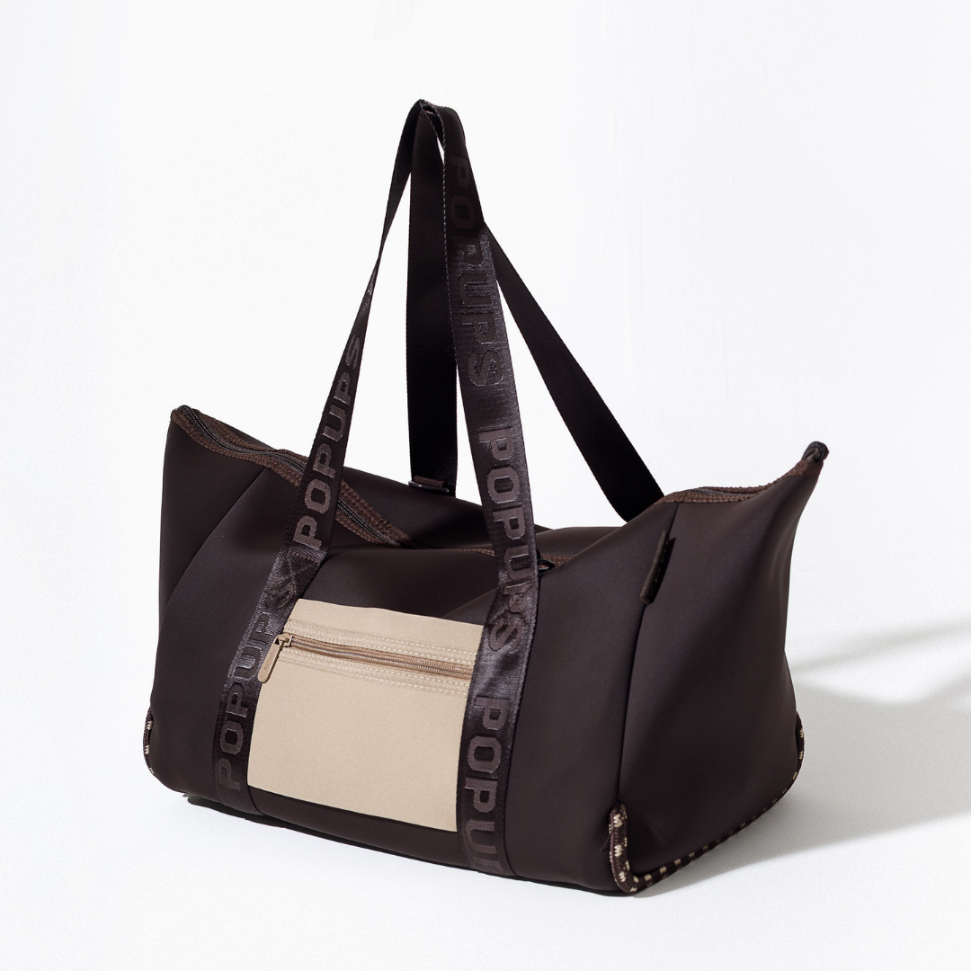 XL ZIPPER TOTE ESPRESSO