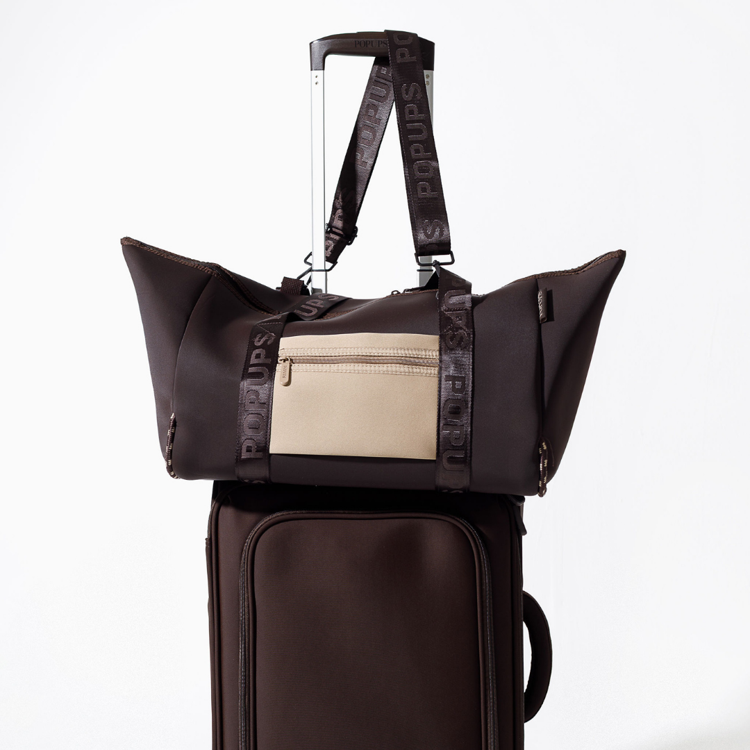 XL ZIPPER TOTE ESPRESSO