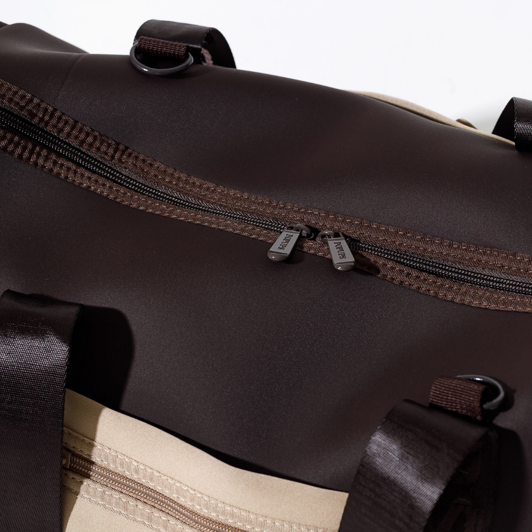 XL ZIPPER TOTE ESPRESSO