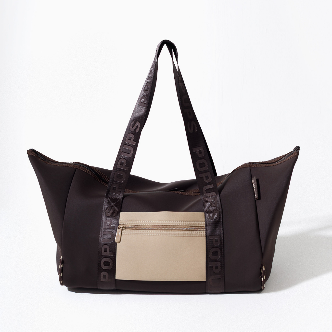 XL ZIPPER TOTE ESPRESSO