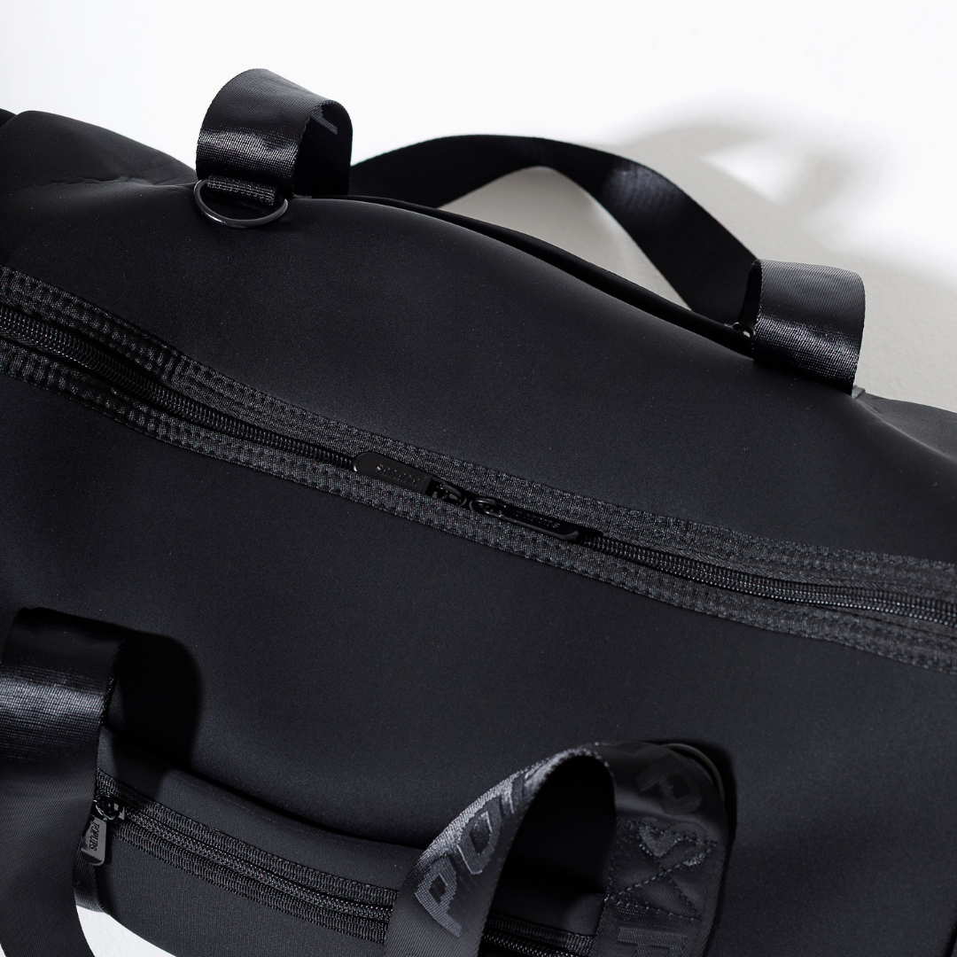 XL ZIPPER TOTE BLACK
