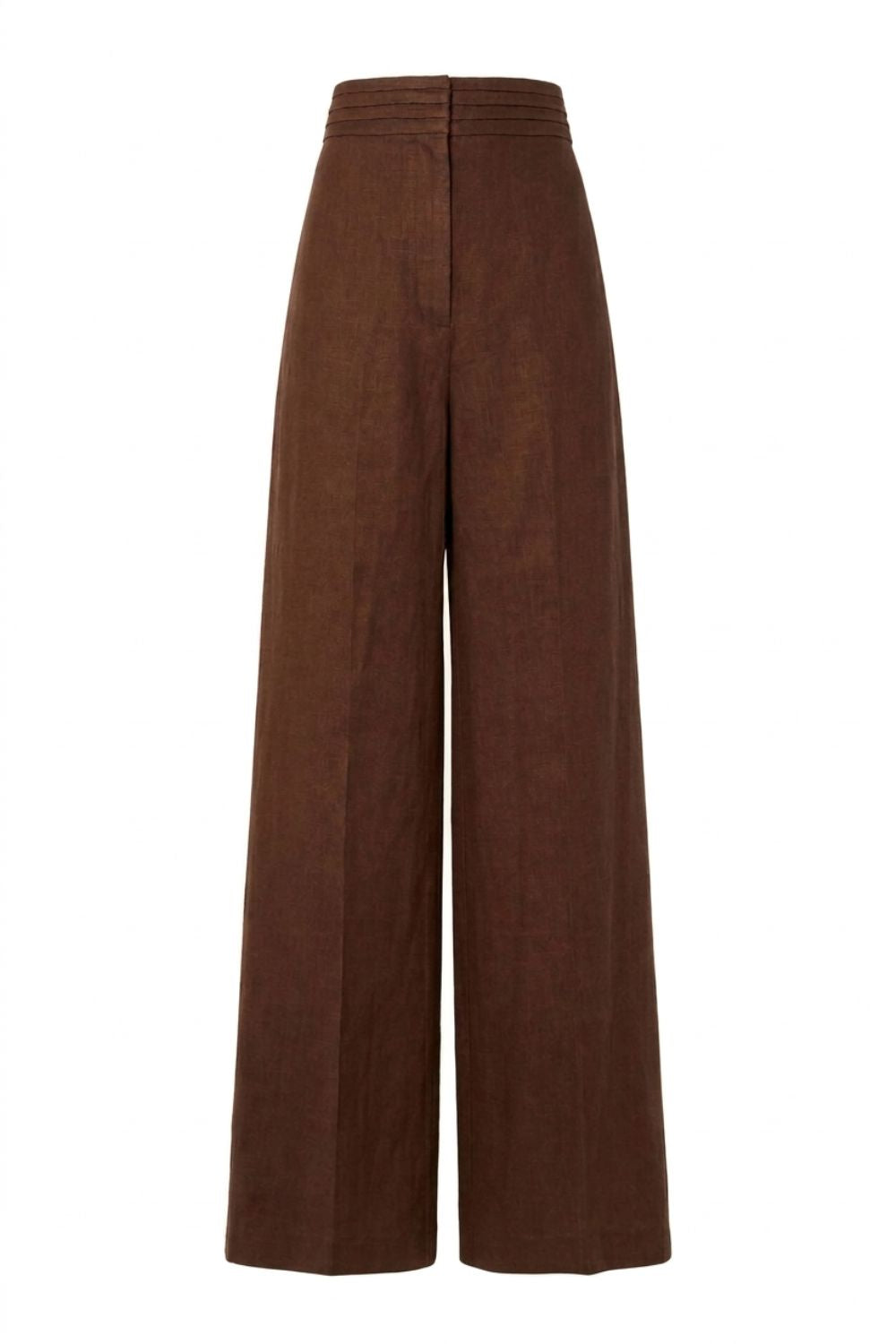 Burgos Embroidered Pants Brown