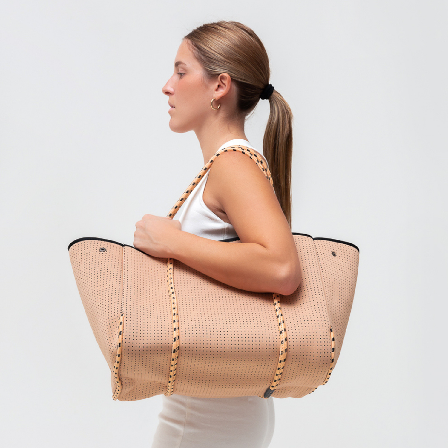 TAN BASIC SET - EVERYDAY TOTE AND POUCH