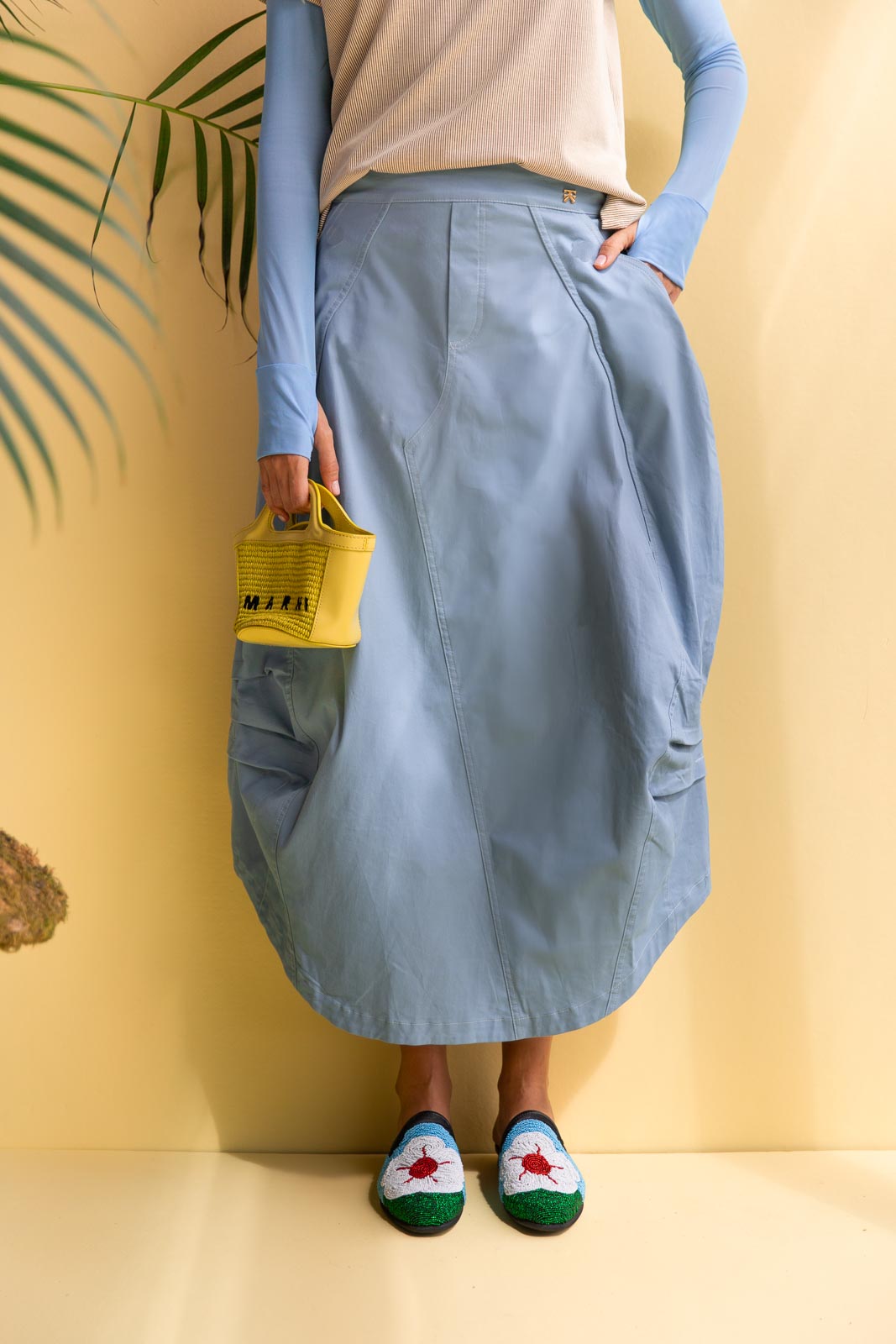 Falda Breeze Blue