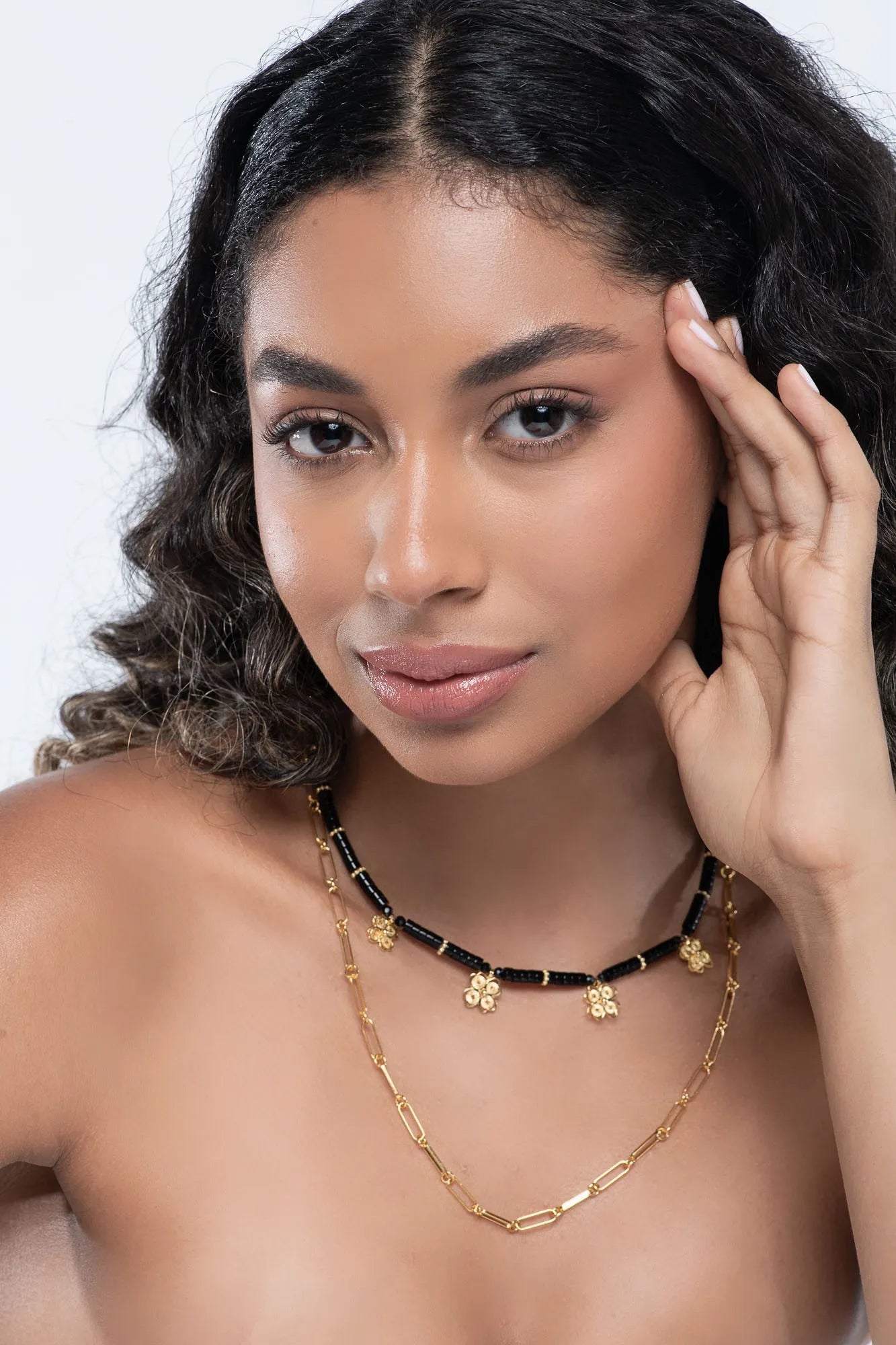 Flower Whispering Stone Necklace - Pre Order