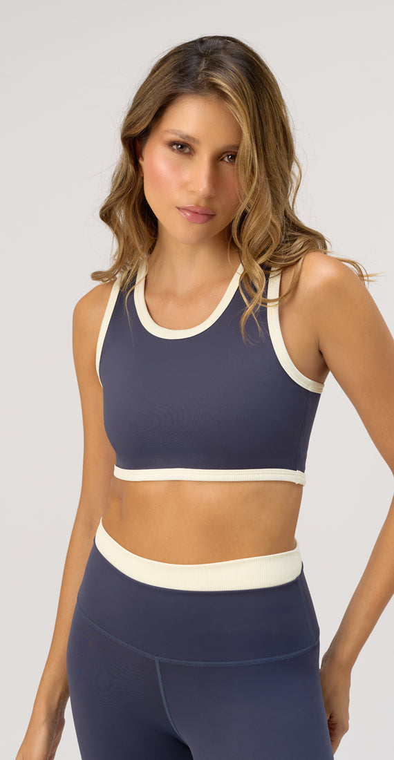 NAVY TIDE TOP