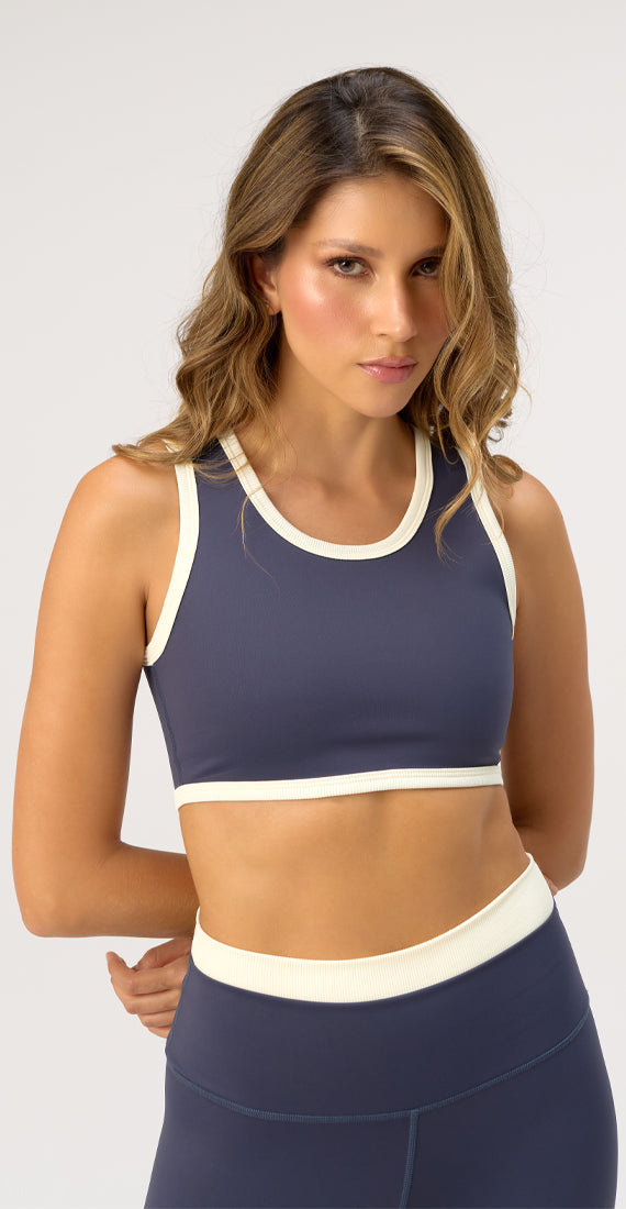 NAVY TIDE TOP