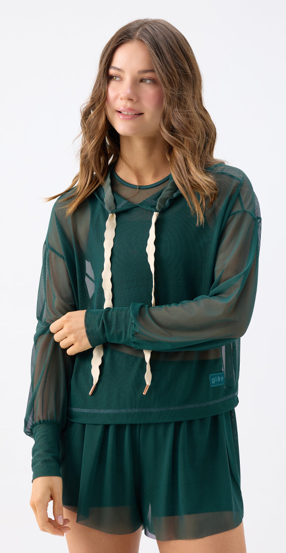 BOTANIQUE MESH HOODIE
