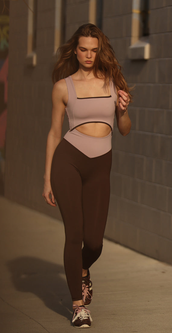 LAVANDER LATTE ONESIE