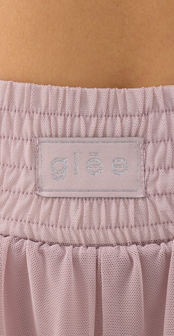 LAVENDER BALLERINA MESH SHORT