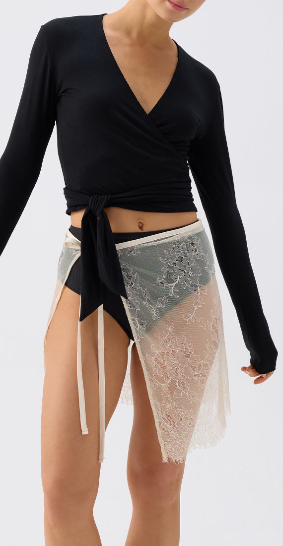 IVORY MUSE LACE