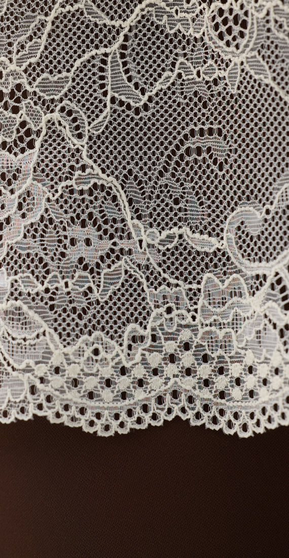 VANILLA VEIL LACE T-SHIRT