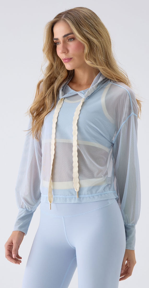 CELINE VEIL HOODIE